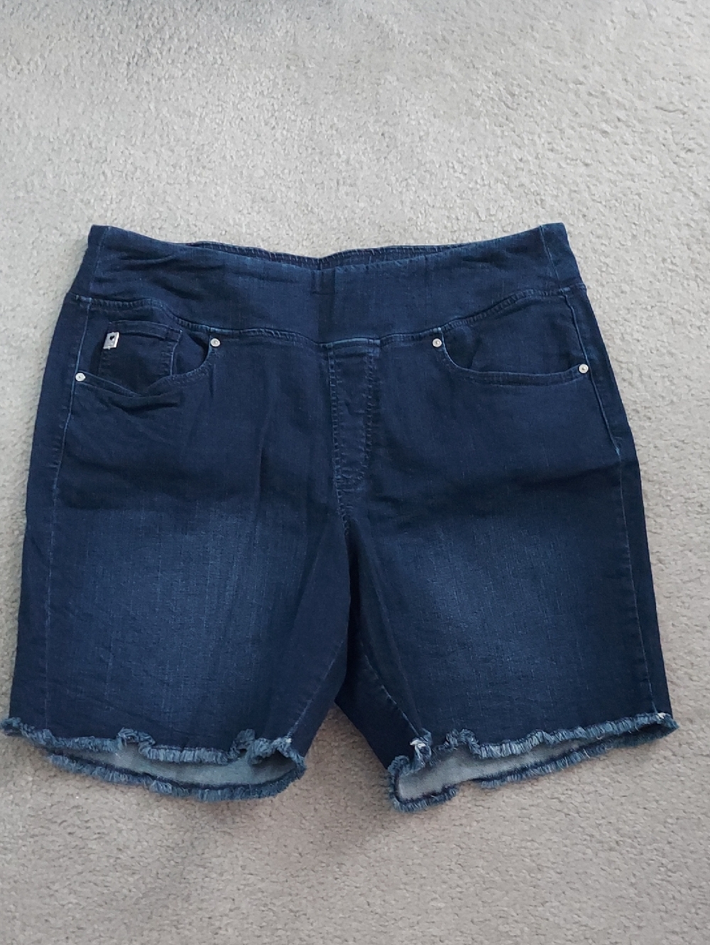 Belle By Kim Gravel Denim Shorts